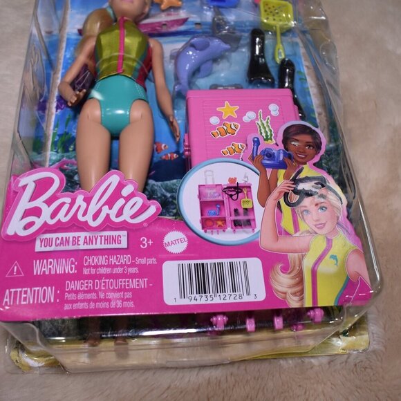 Barbie You Can Be Anything Diver Swim Barbie And Accessories - Picture 4 of 7